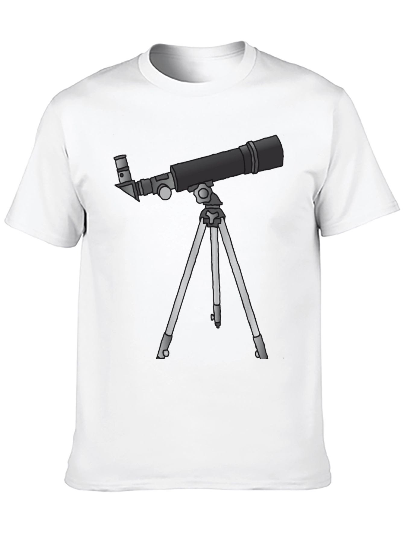 Telescope Graphic Tee - Stargazer Style