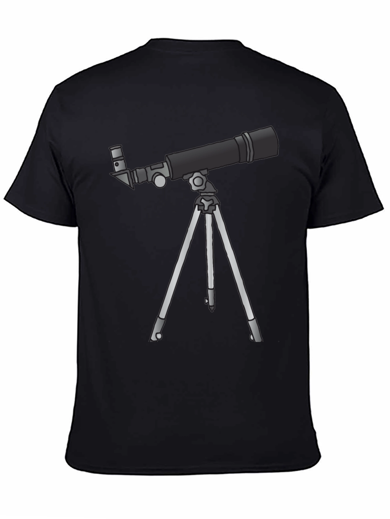 Telescope Graphic Tee - Stargazer Style