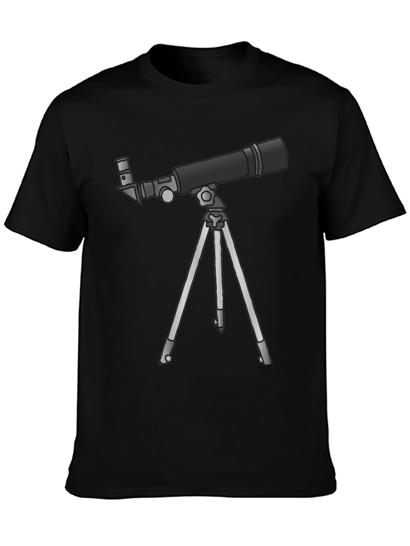 Telescope Graphic Tee - Stargazer Style