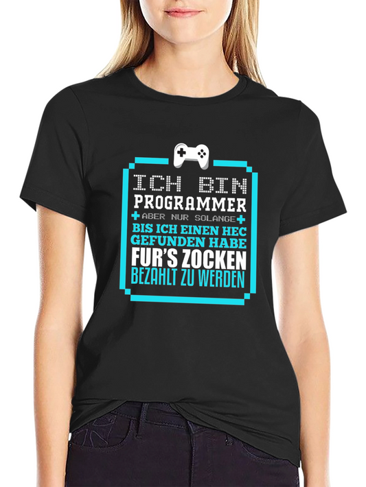 Ich Bin Programmer T-Shirt - Gamer Coder Tee