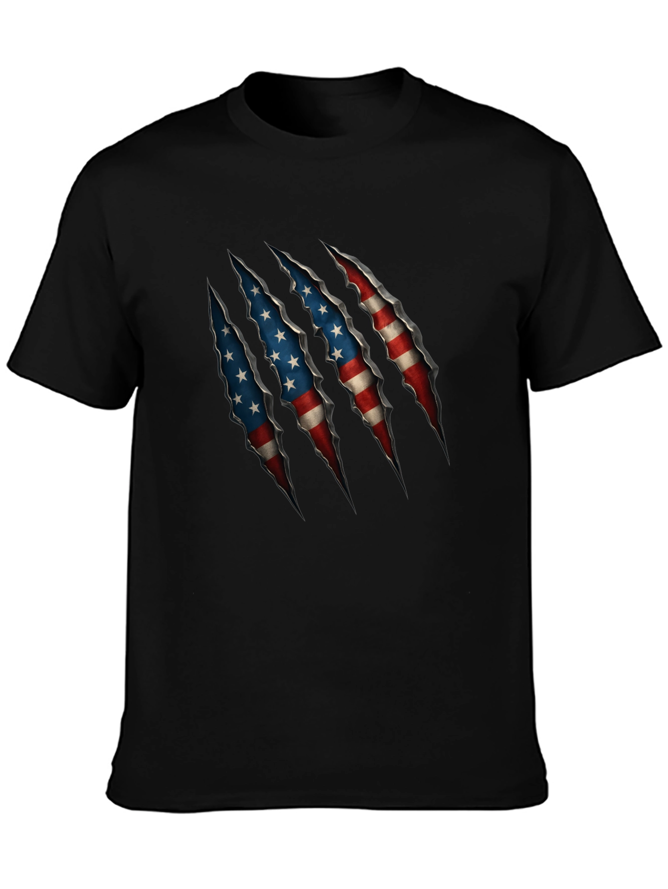 American Flag Claw T-Shirt