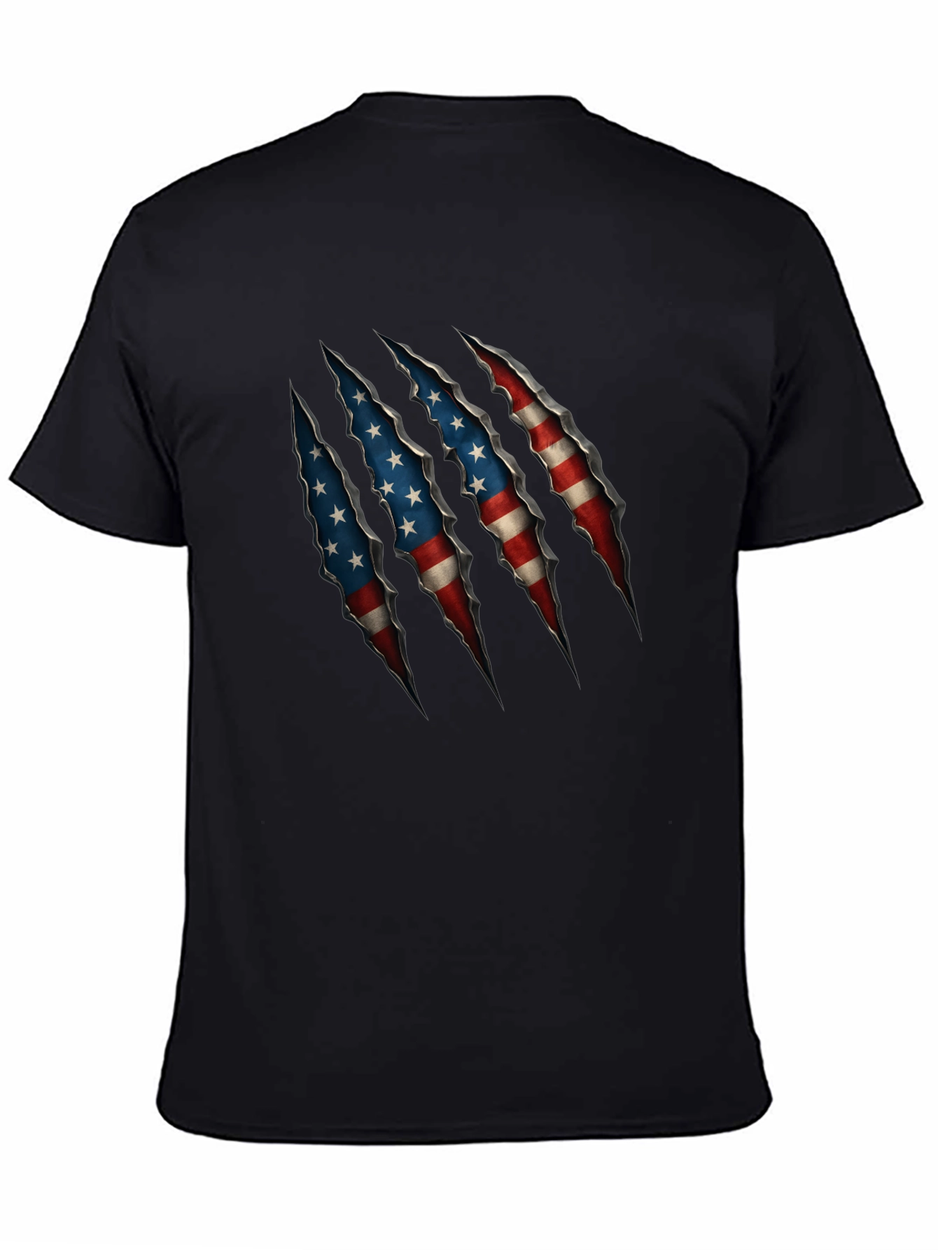 American Flag Claw T-Shirt