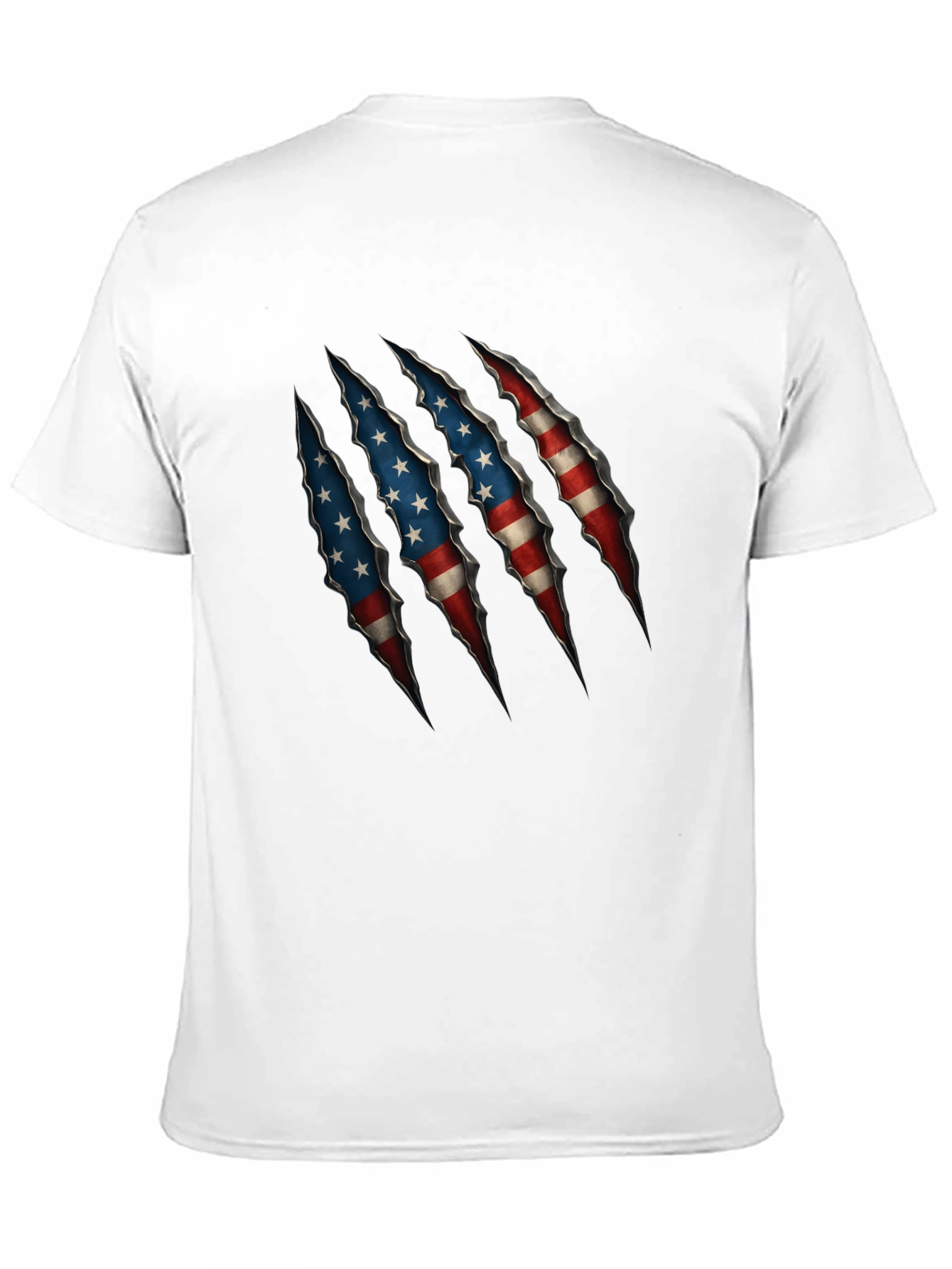 American Flag Claw T-Shirt