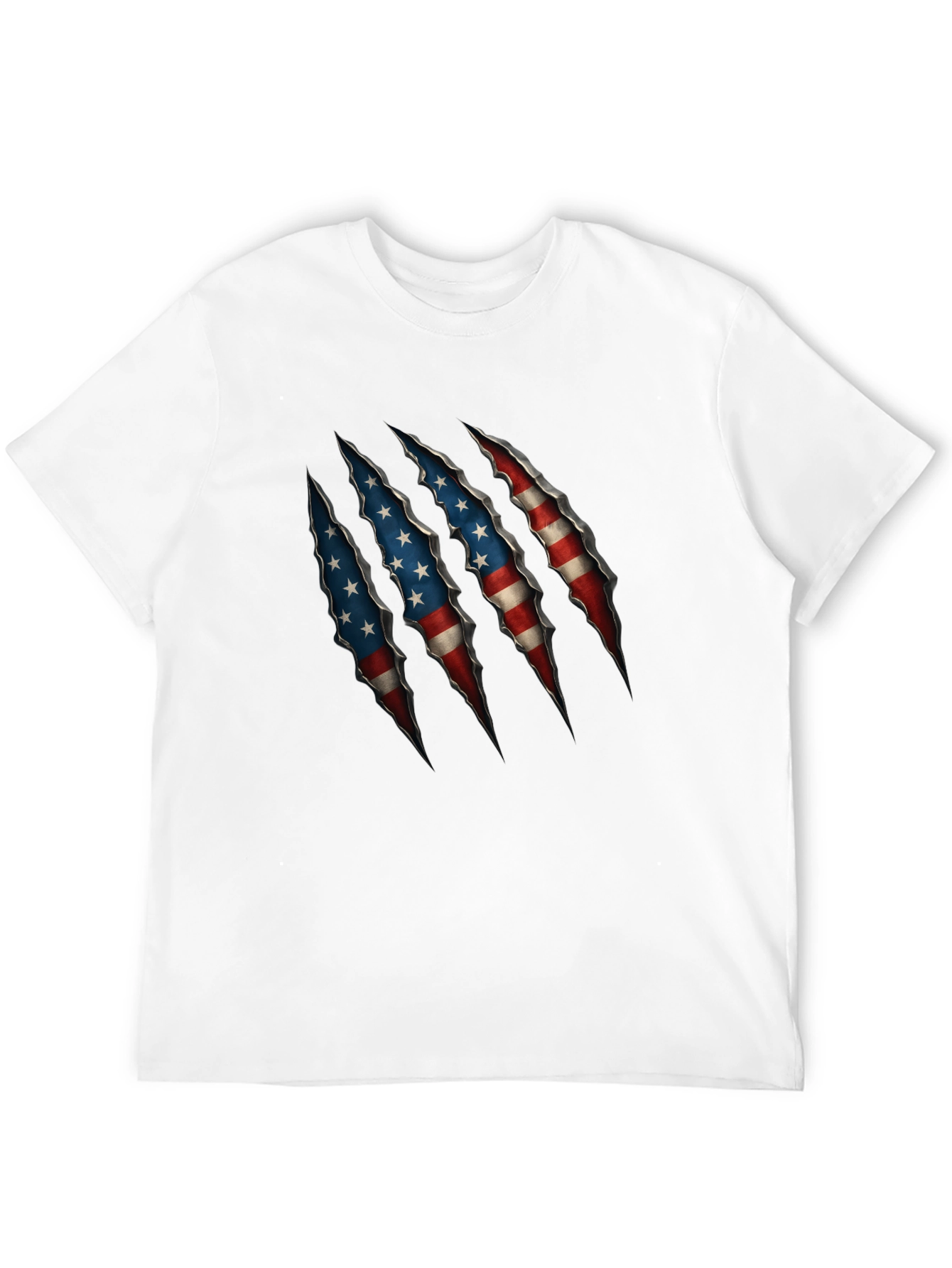 American Flag Claw T-Shirt