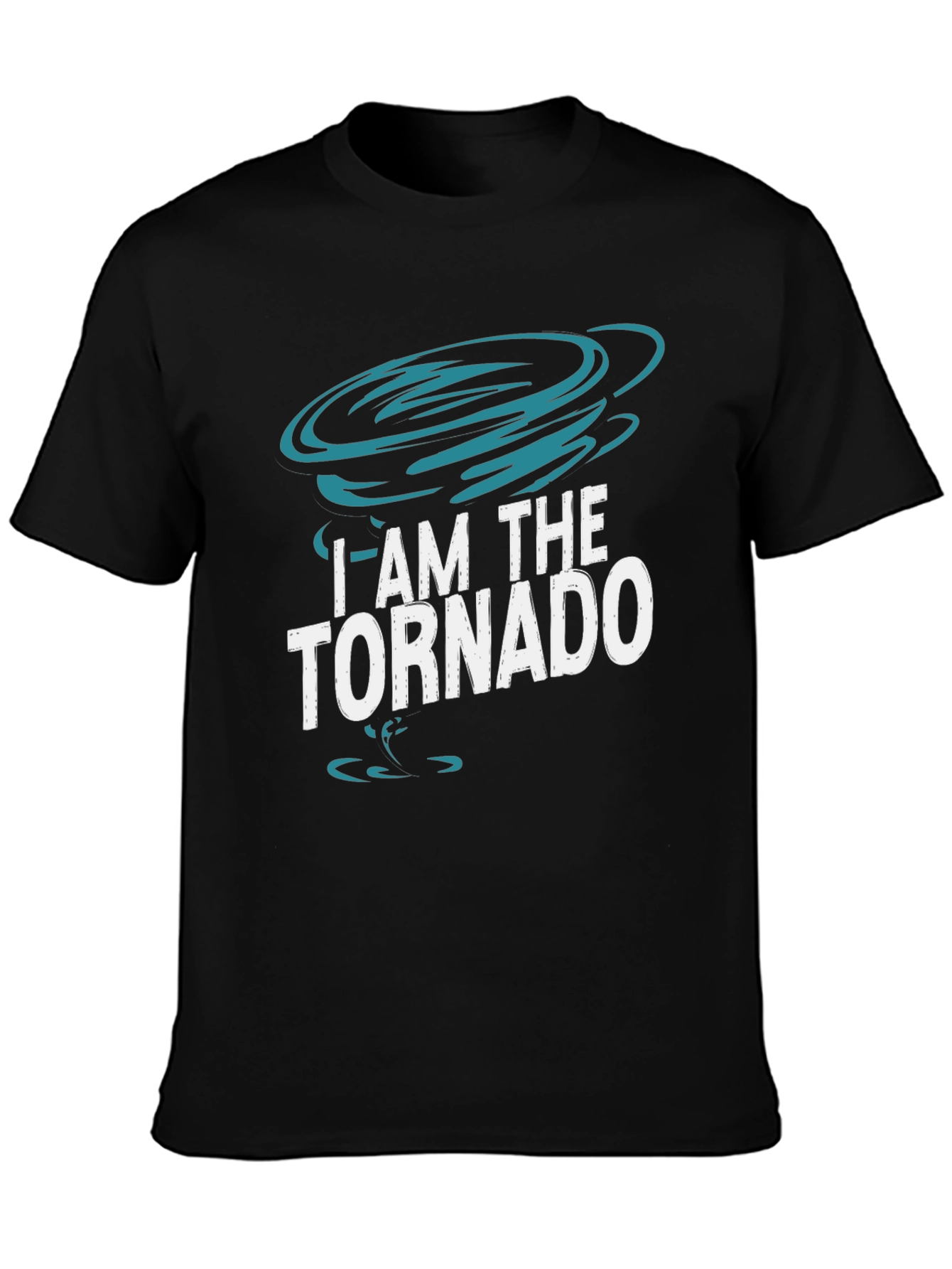 I Am The Tornado Graphic T-Shirt Black