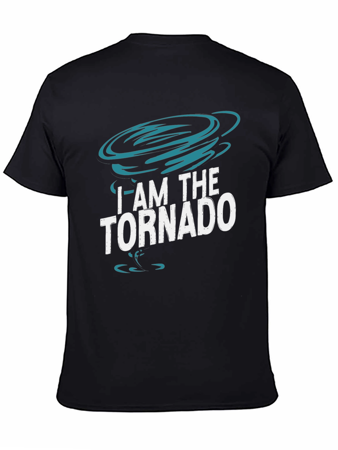 I Am The Tornado Graphic T-Shirt Black