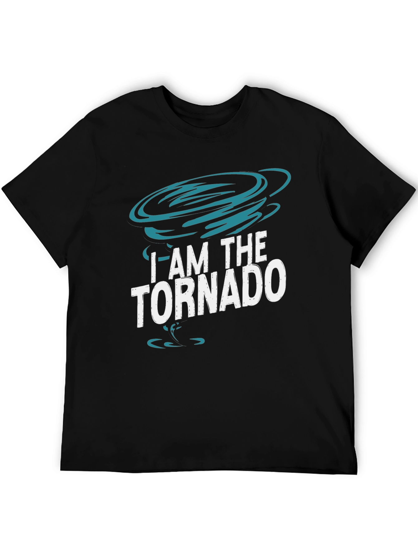 I Am The Tornado Graphic T-Shirt Black