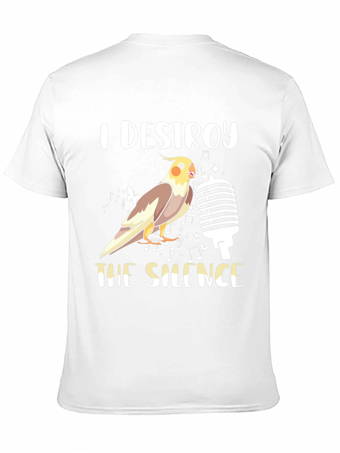 Destroy the Silence Bird T-Shirt