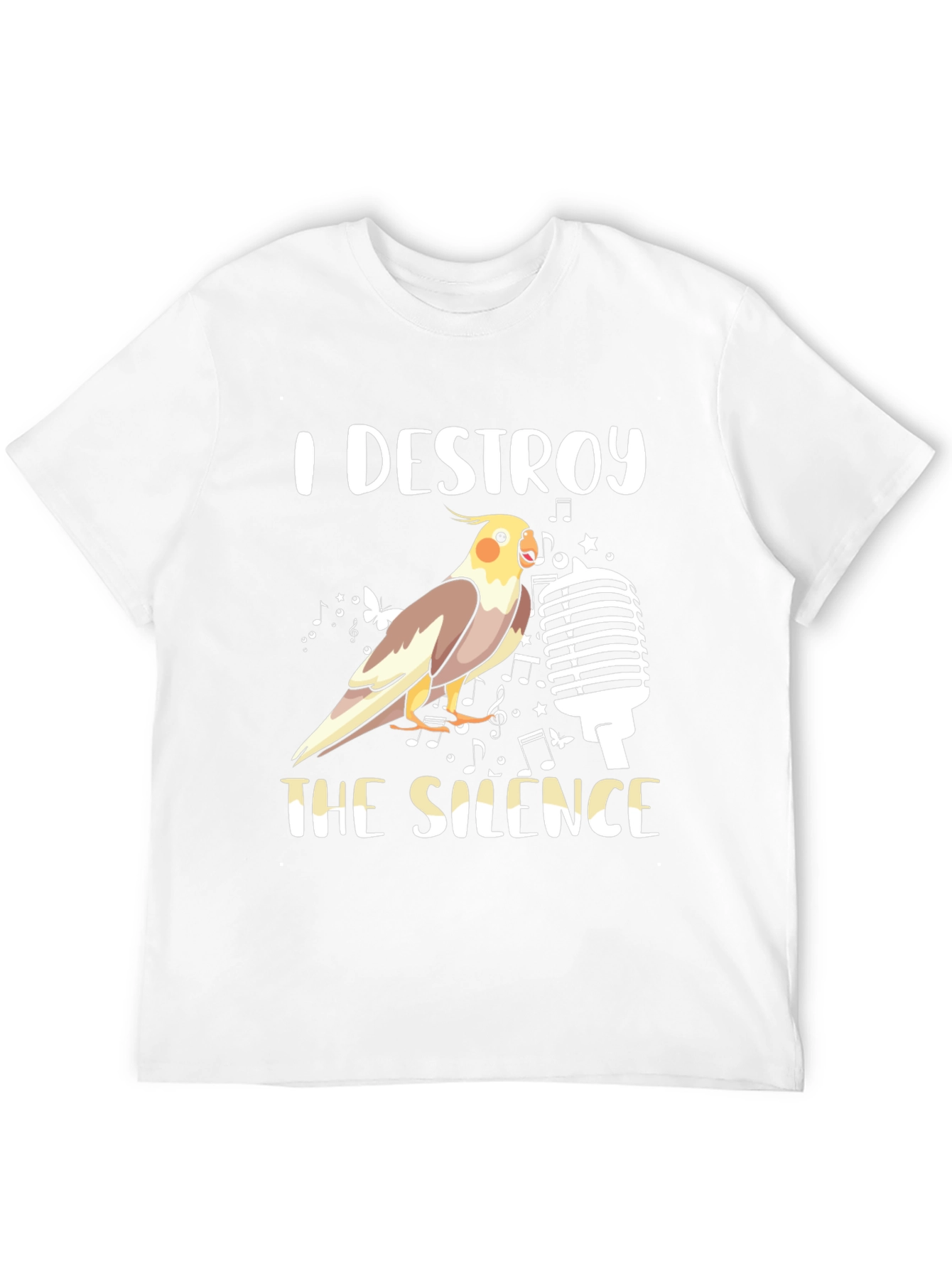 Destroy the Silence Bird T-Shirt