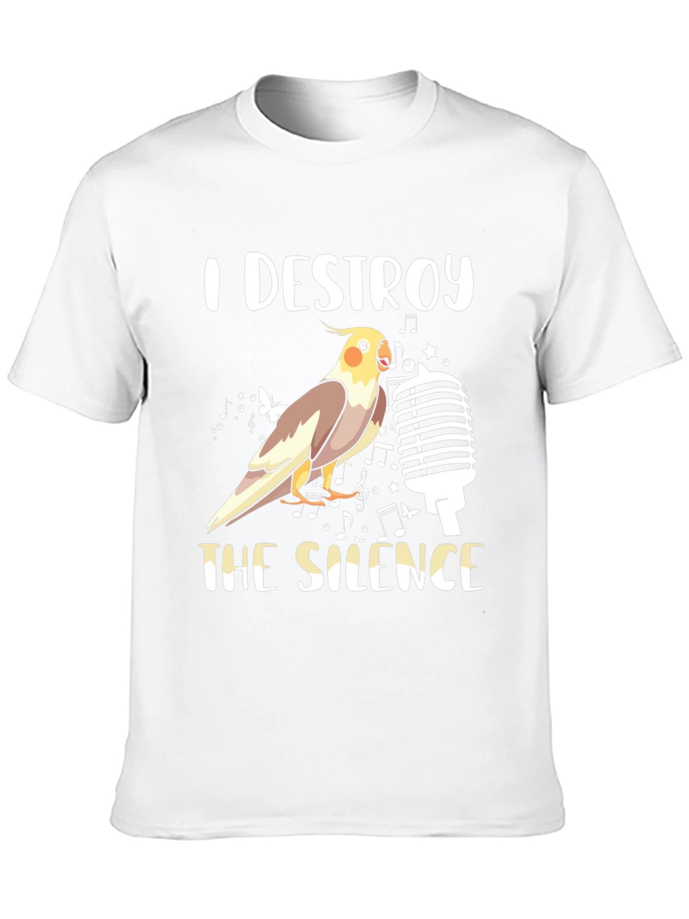 Destroy the Silence Bird T-Shirt