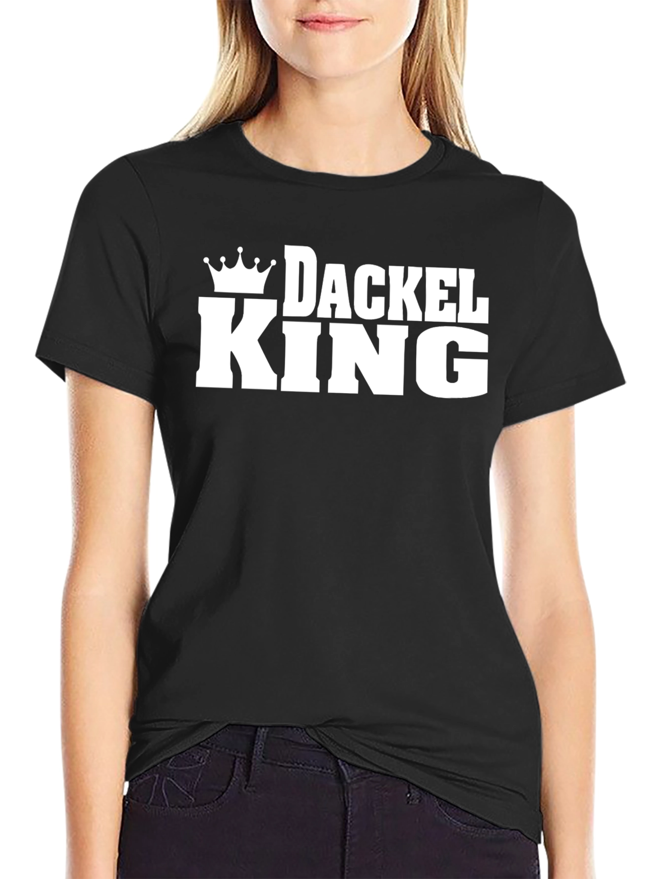Dackel King T-Shirt - Dachshund Dog Lover Tee
