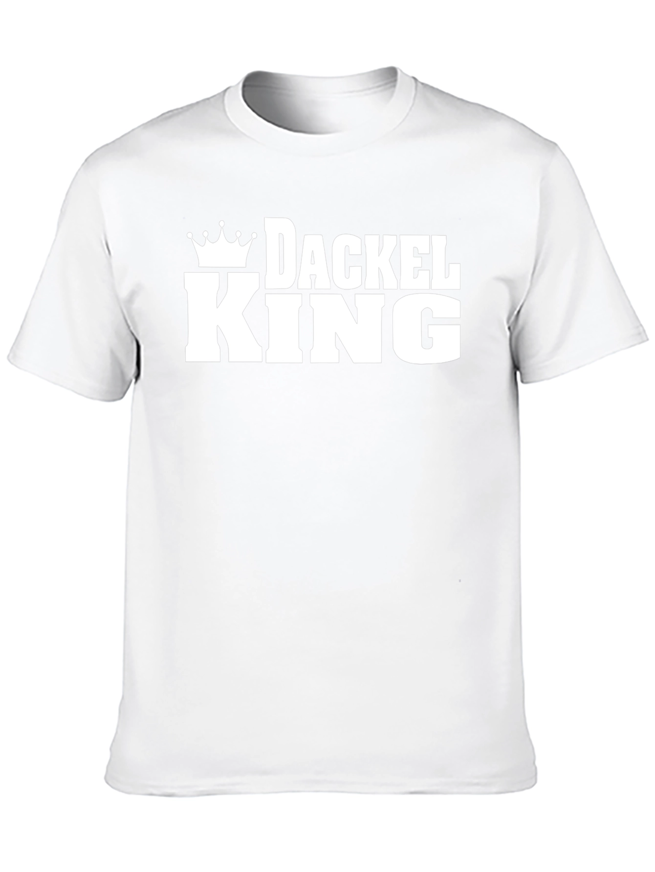Dackel King T-Shirt - Dachshund Dog Lover Tee