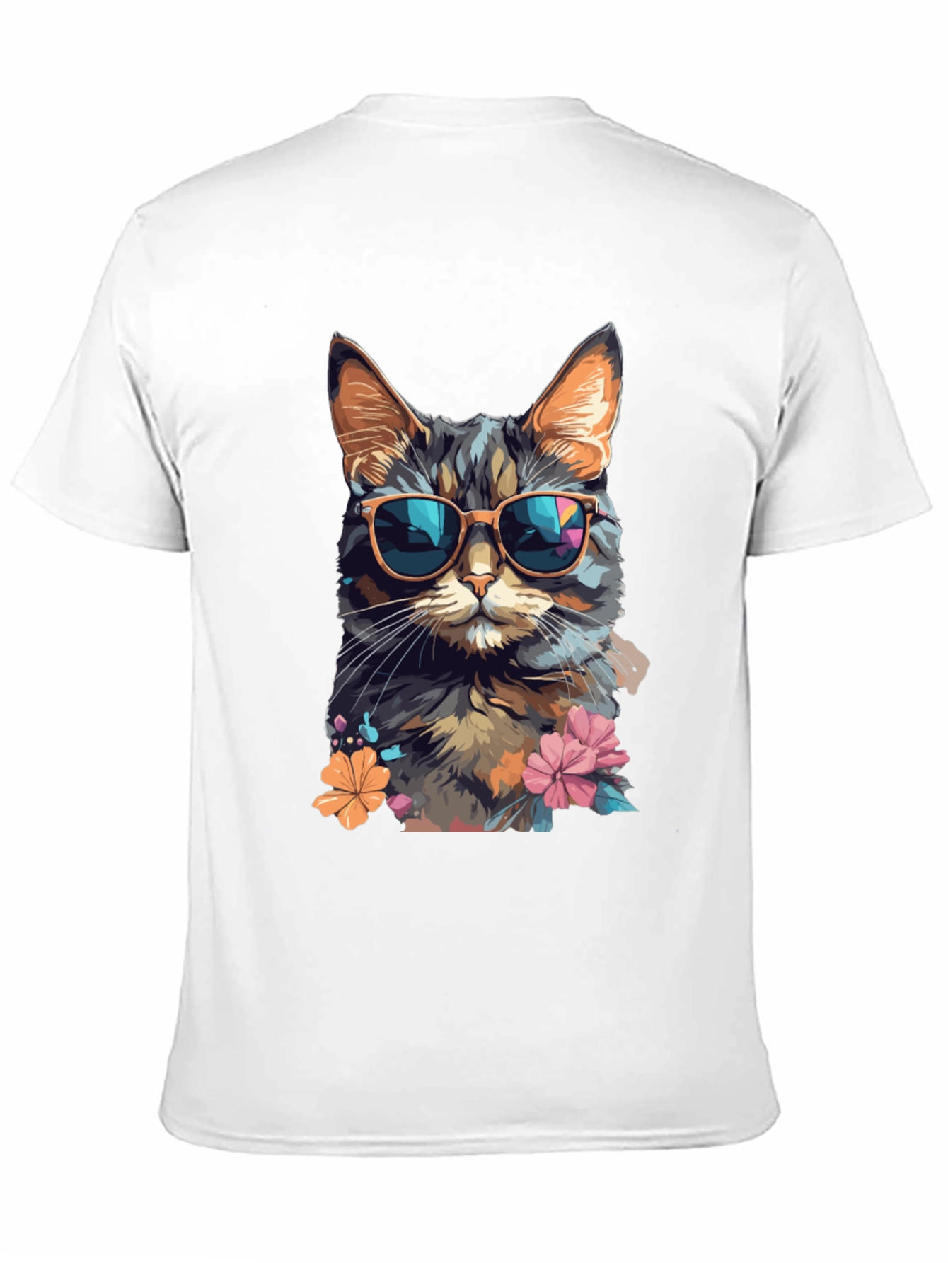 Cool Cat T-Shirt: Stylish Feline Design