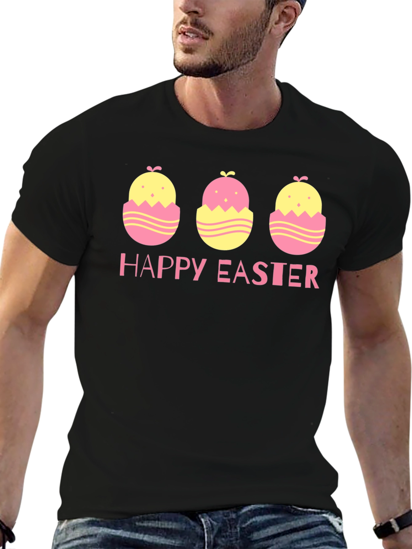 Happy Easter Chick Egg Tee