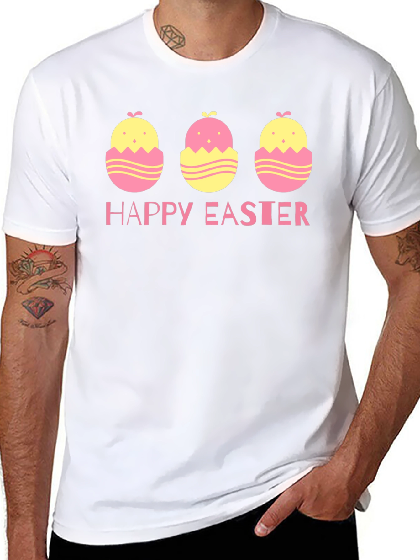 Happy Easter Chick Egg Tee