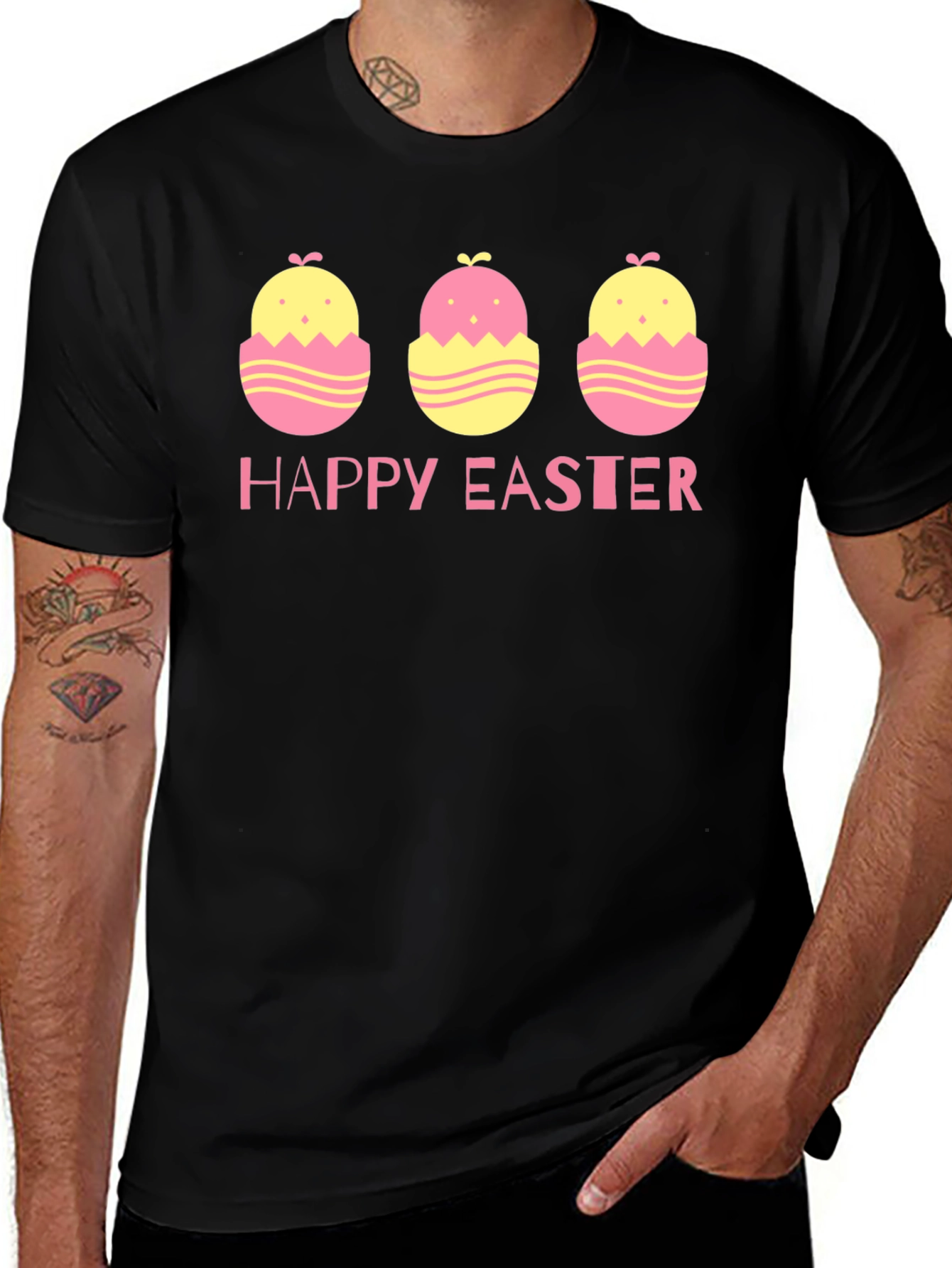 Happy Easter Chick Egg Tee