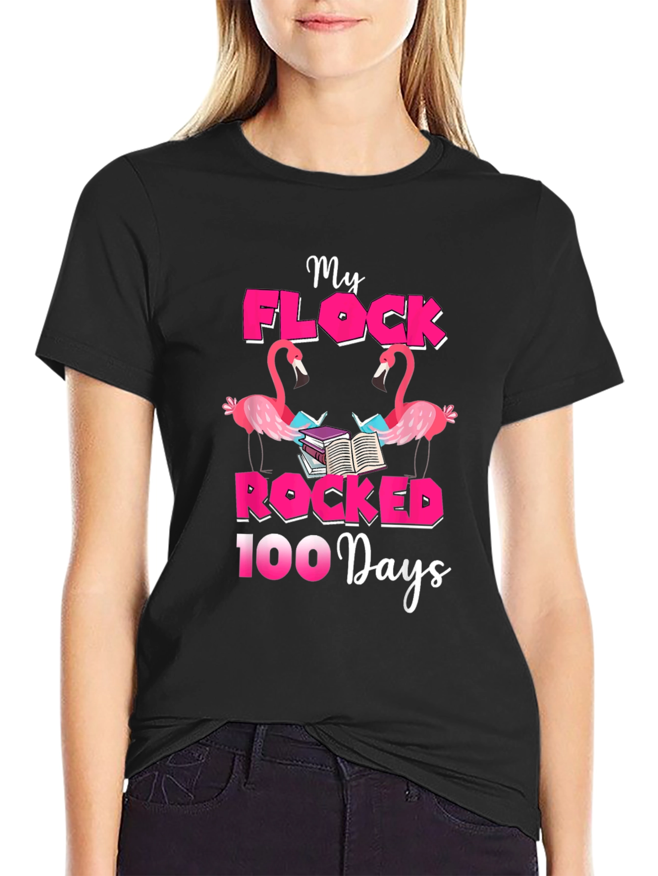 My Flock Rocked 100 Days T-Shirt