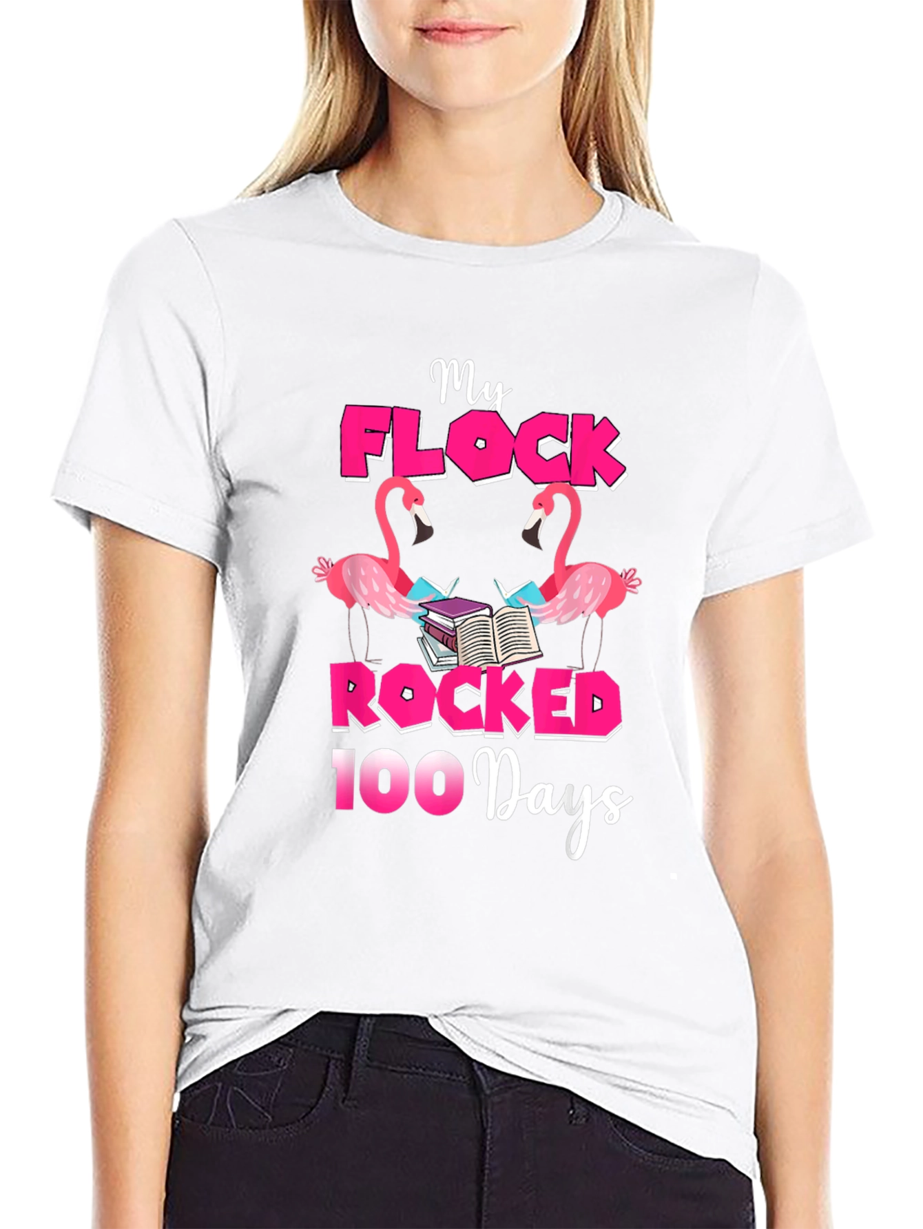 My Flock Rocked 100 Days T-Shirt