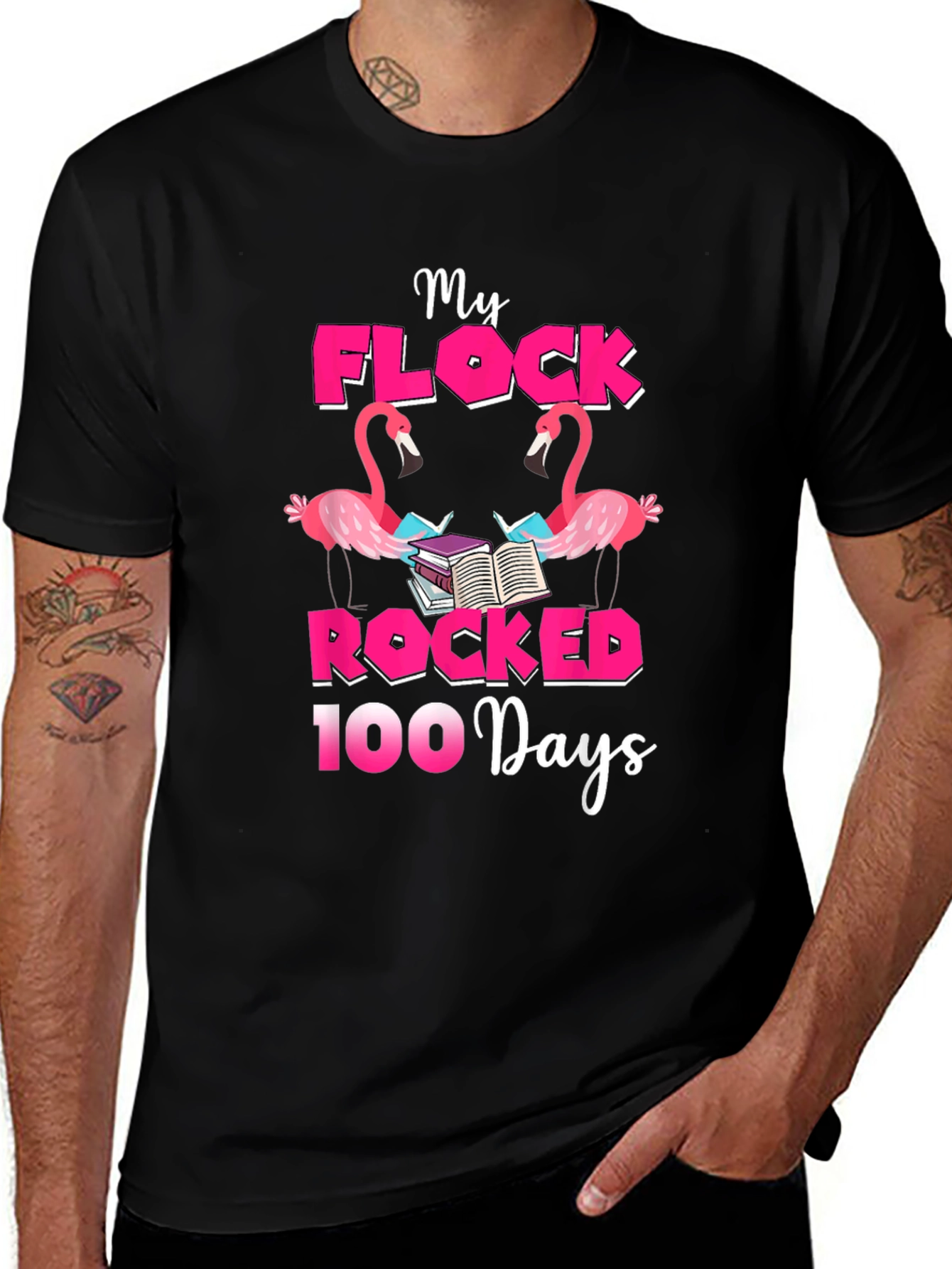 My Flock Rocked 100 Days T-Shirt