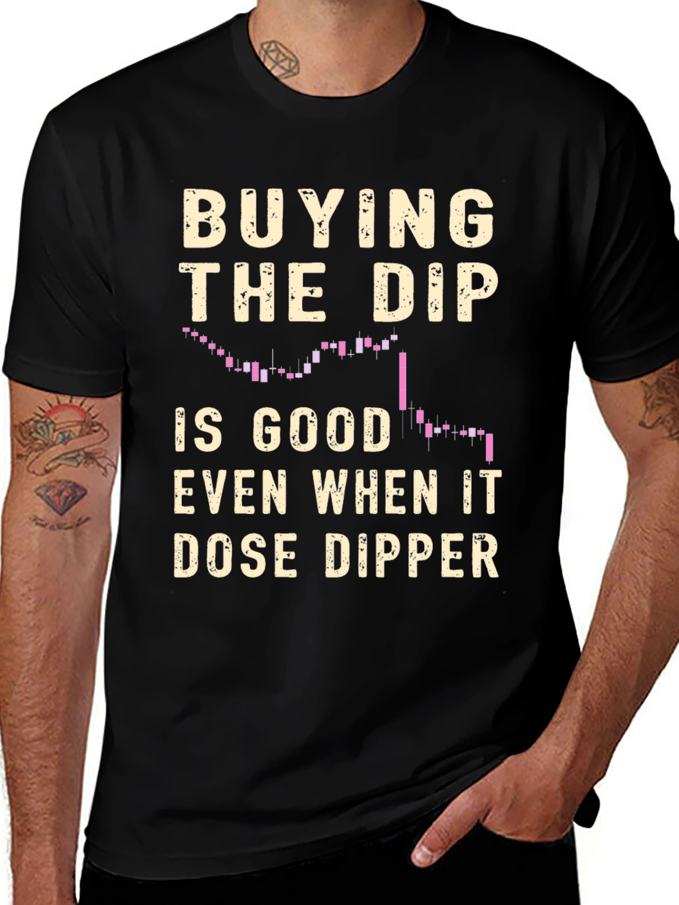 Buy the Dip Stock Market T-Shirt