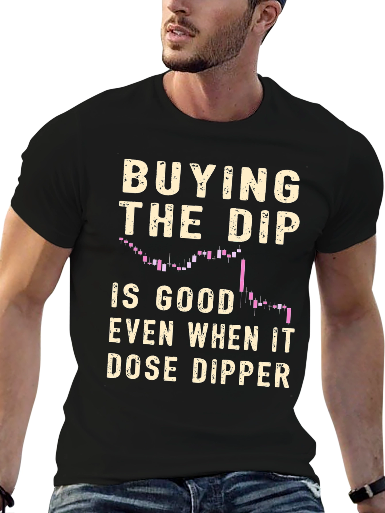 Buy the Dip Stock Market T-Shirt