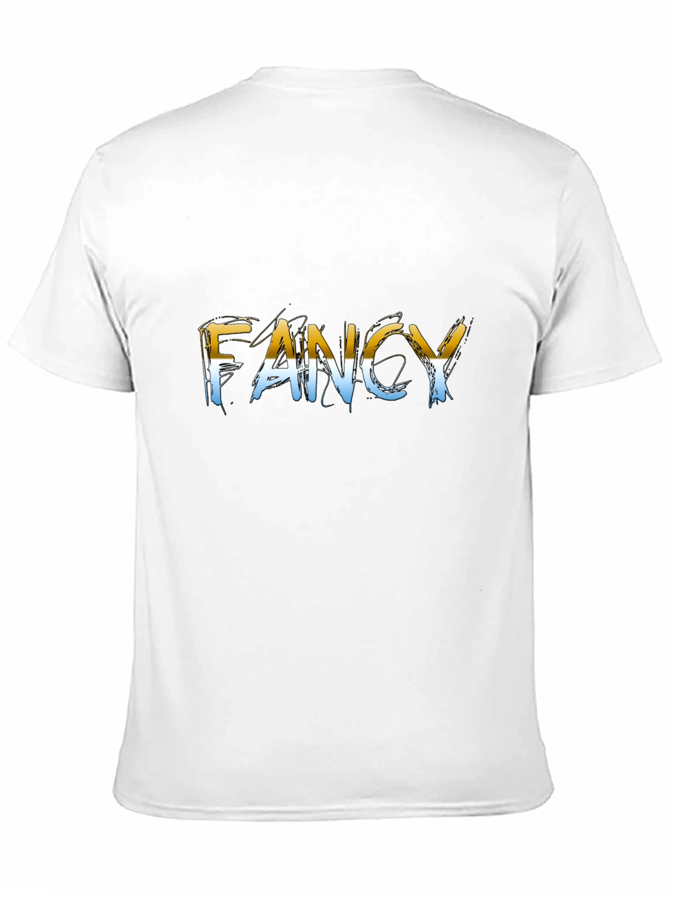Fancy Graphic Print Black T-Shirt
