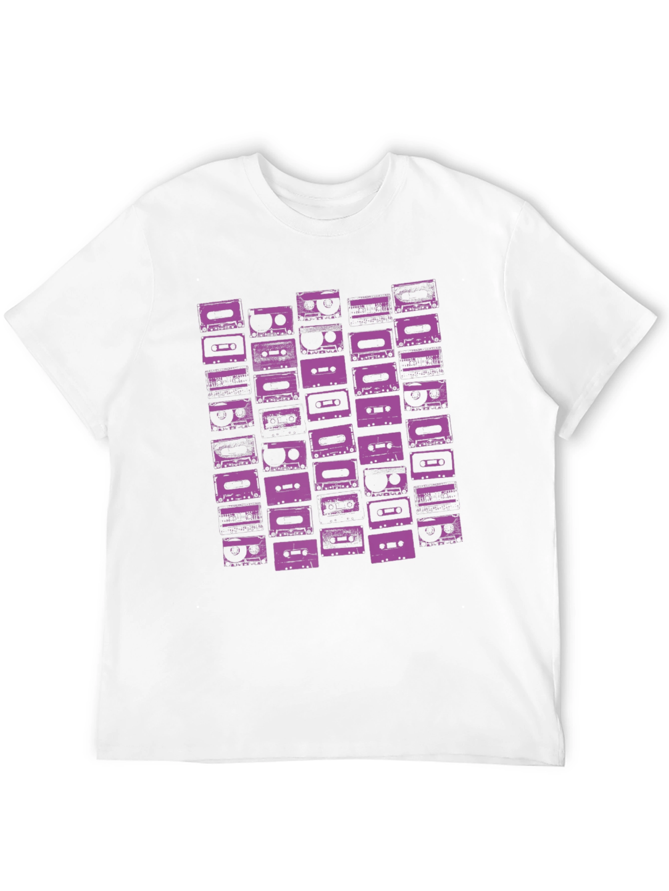 Retro Cassette Tape Graphic T-Shirt