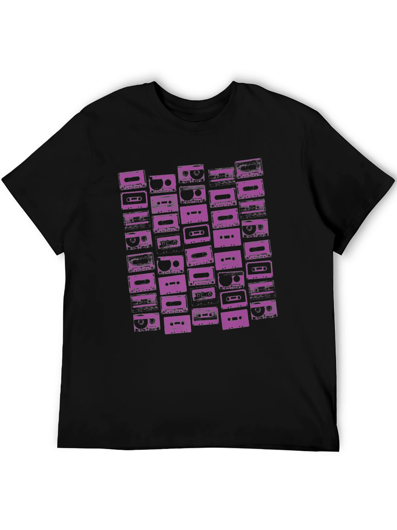 Retro Cassette Tape Graphic T-Shirt