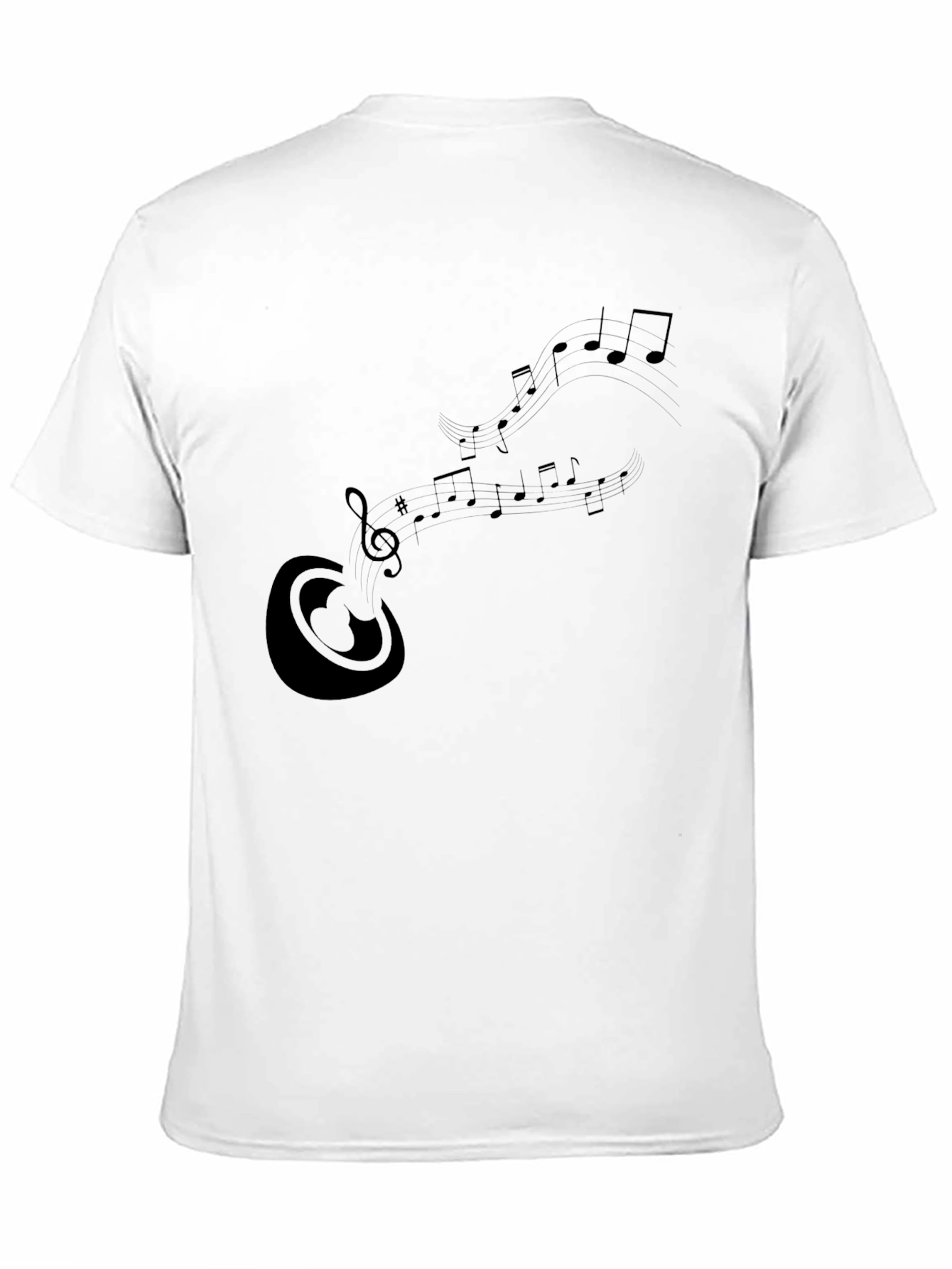 Musical Notes Graphic T-Shirt