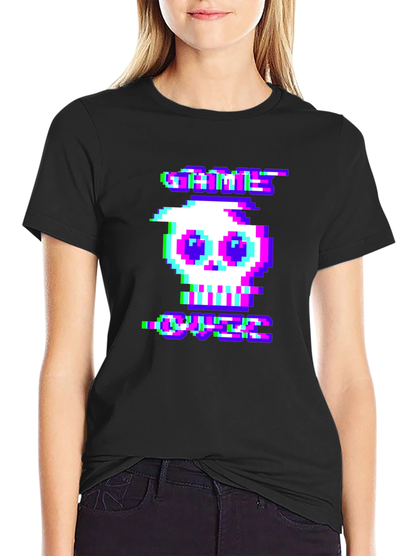 Retro Pixel Game Over T-Shirt