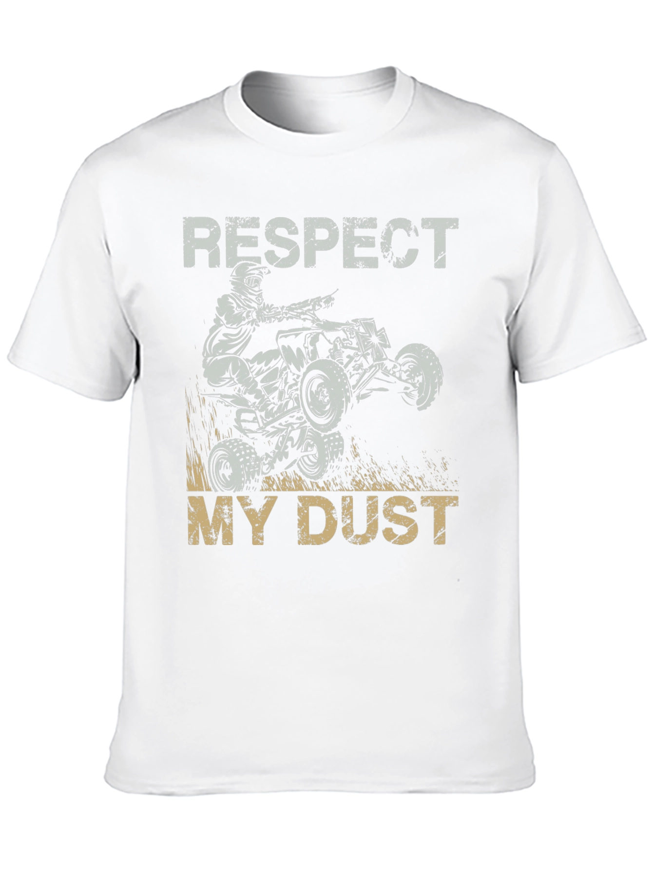 Respect My Dust ATV Rider Graphic Tee