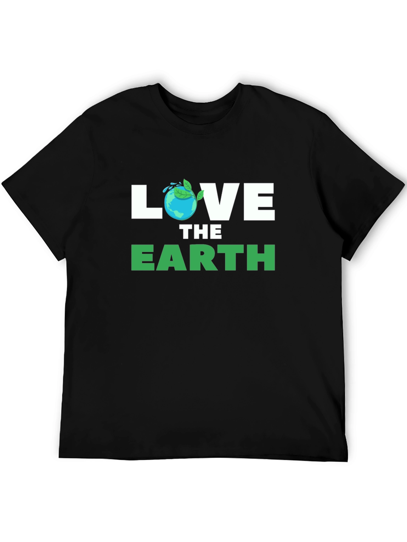 Love The Earth T-Shirt - Eco Friendly Design