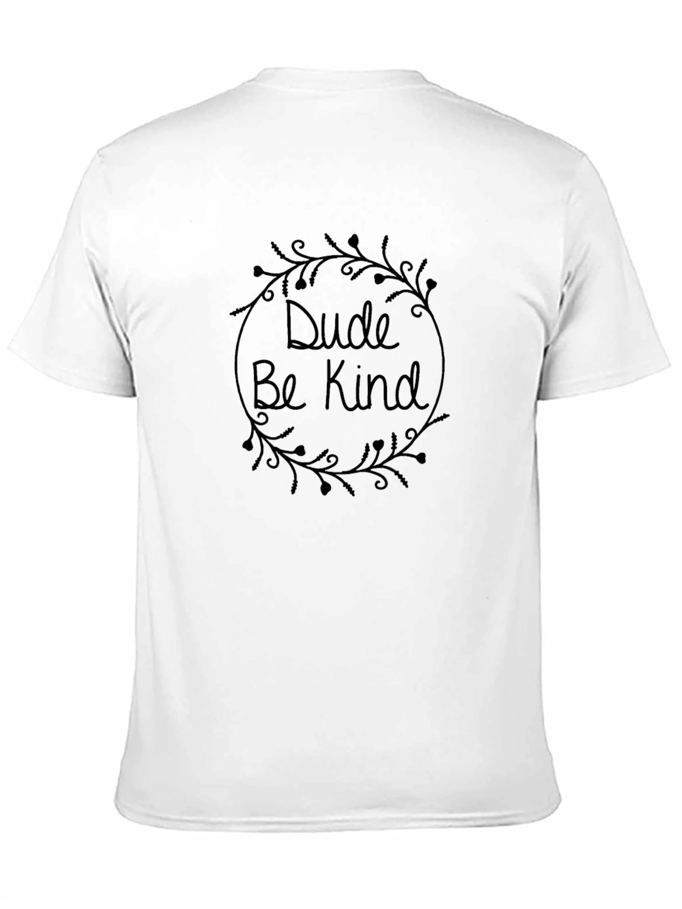 Dude Be Kind Black Graphic Tee