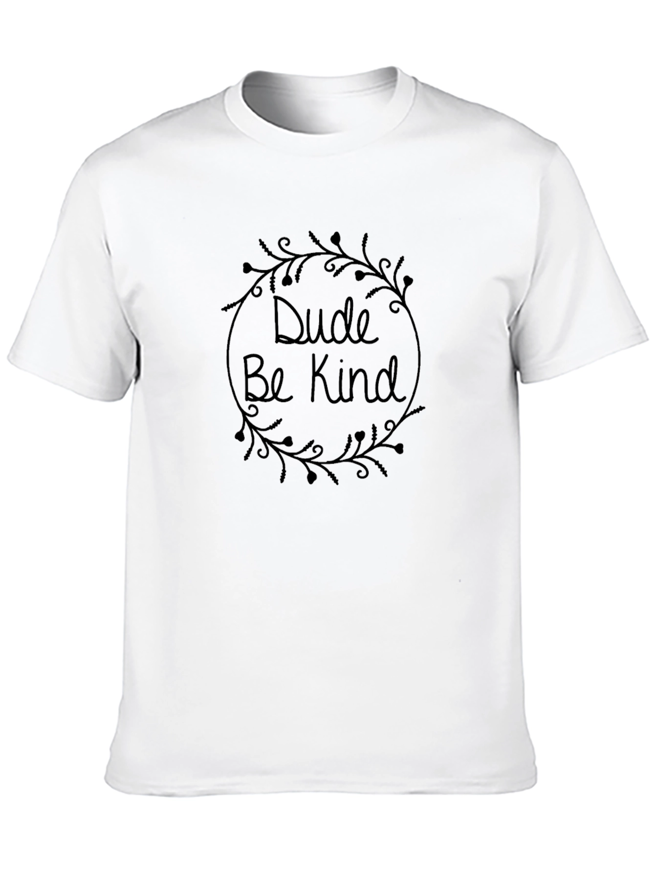 Dude Be Kind Black Graphic Tee