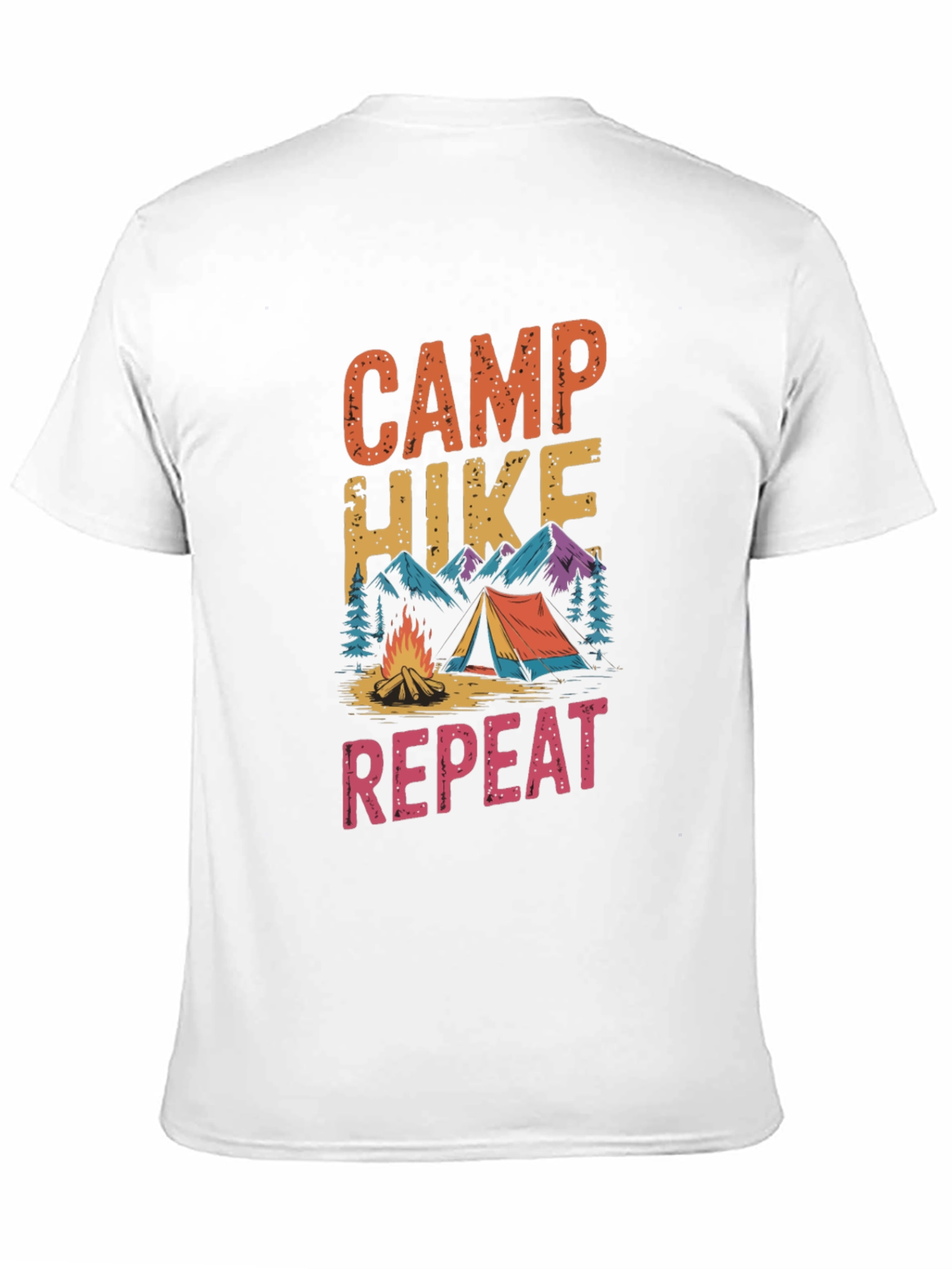 Camp Hike Repeat Graphic Tee