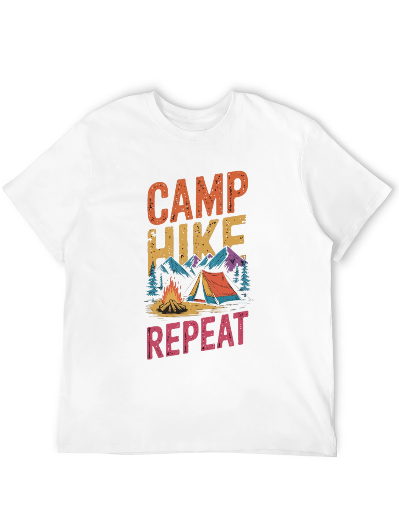 Camp Hike Repeat Graphic Tee