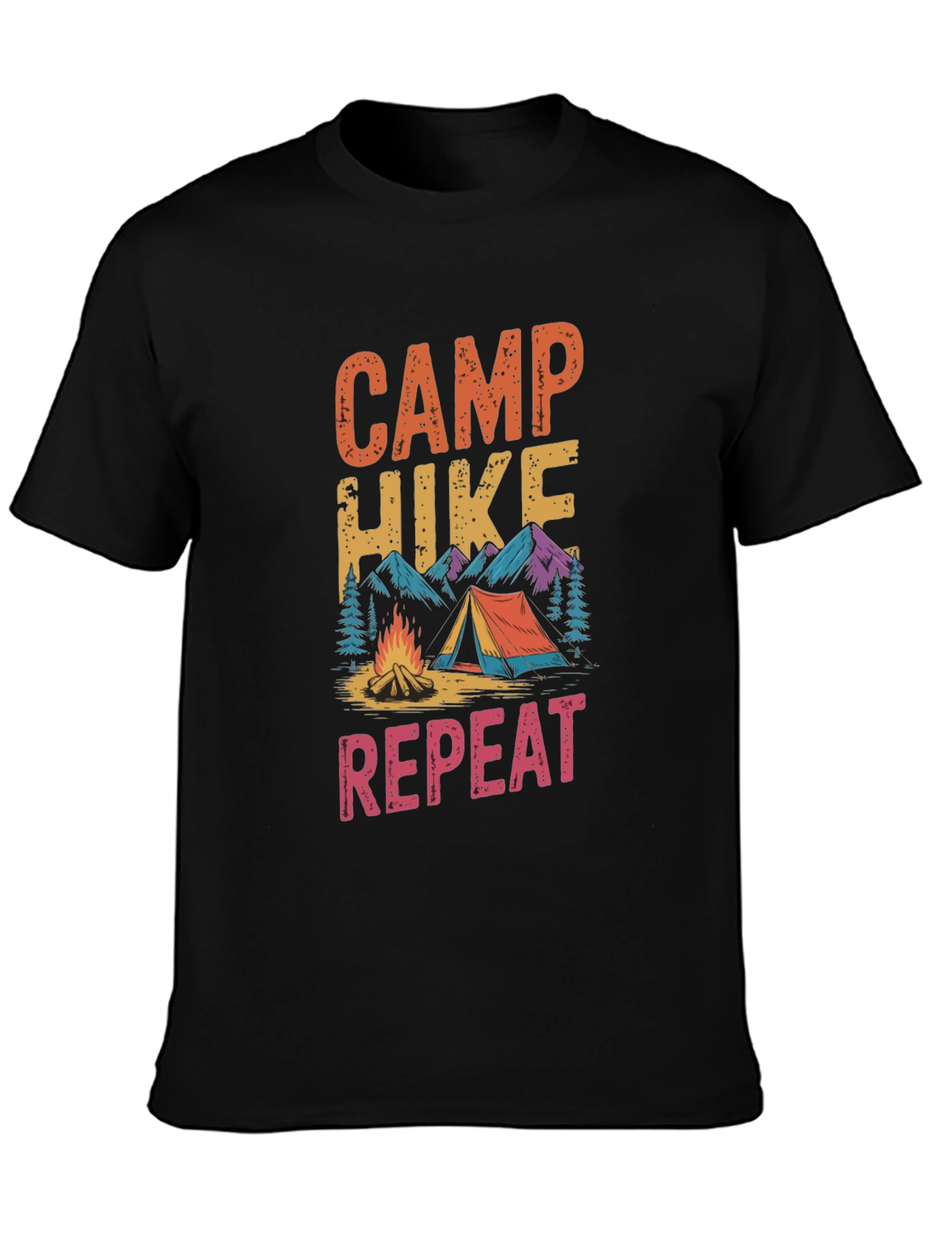 Camp Hike Repeat Graphic Tee