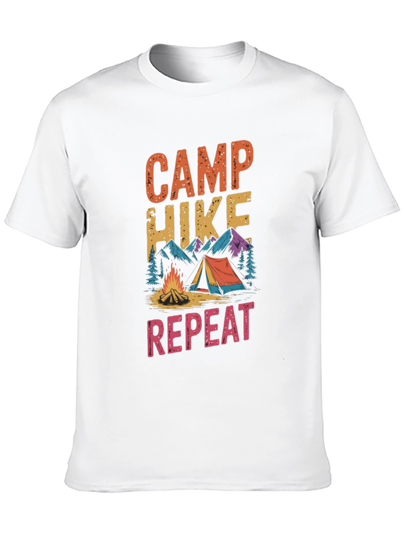Camp Hike Repeat Graphic Tee