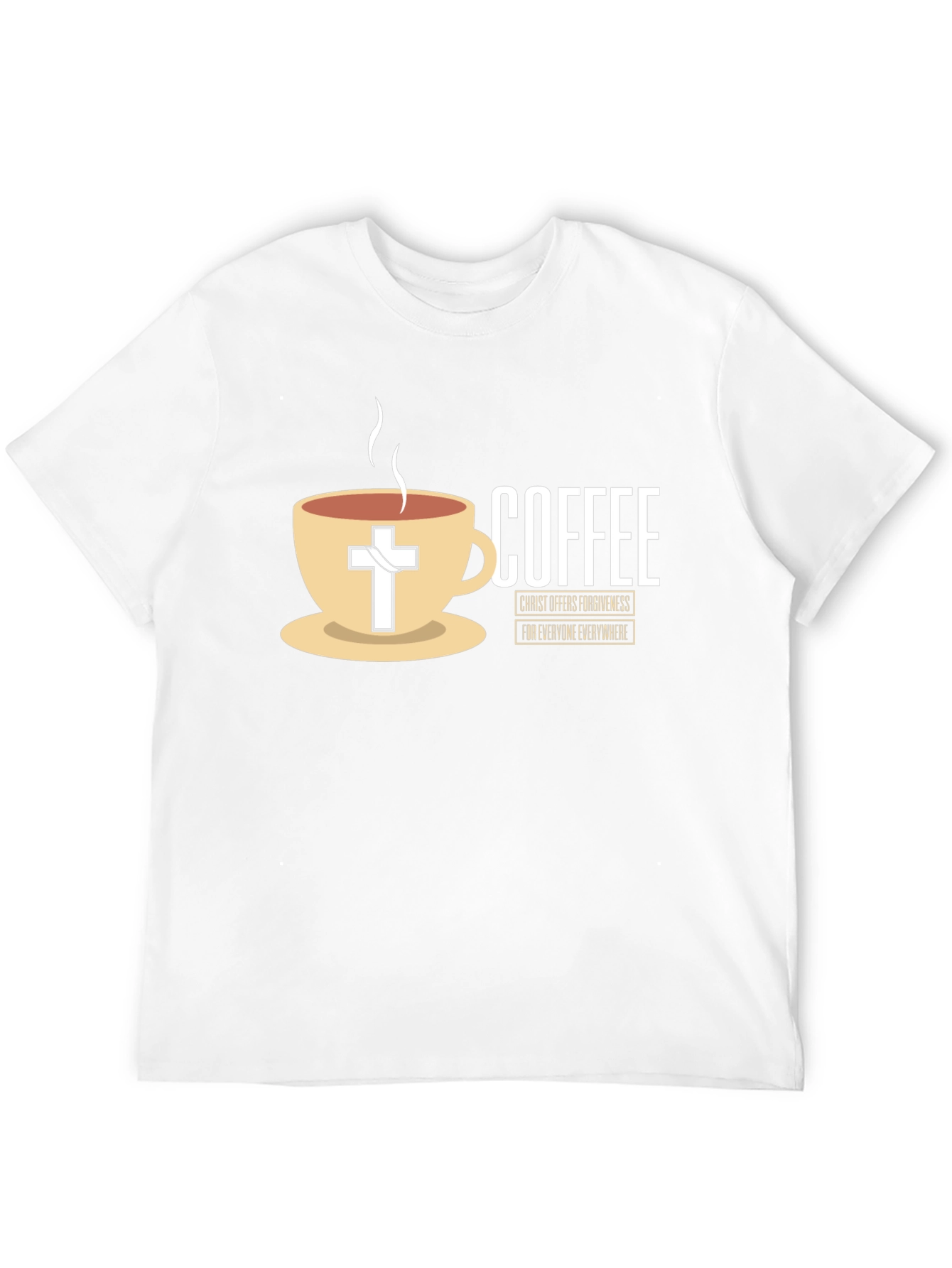 Coffee and Christ Black T-Shirt
