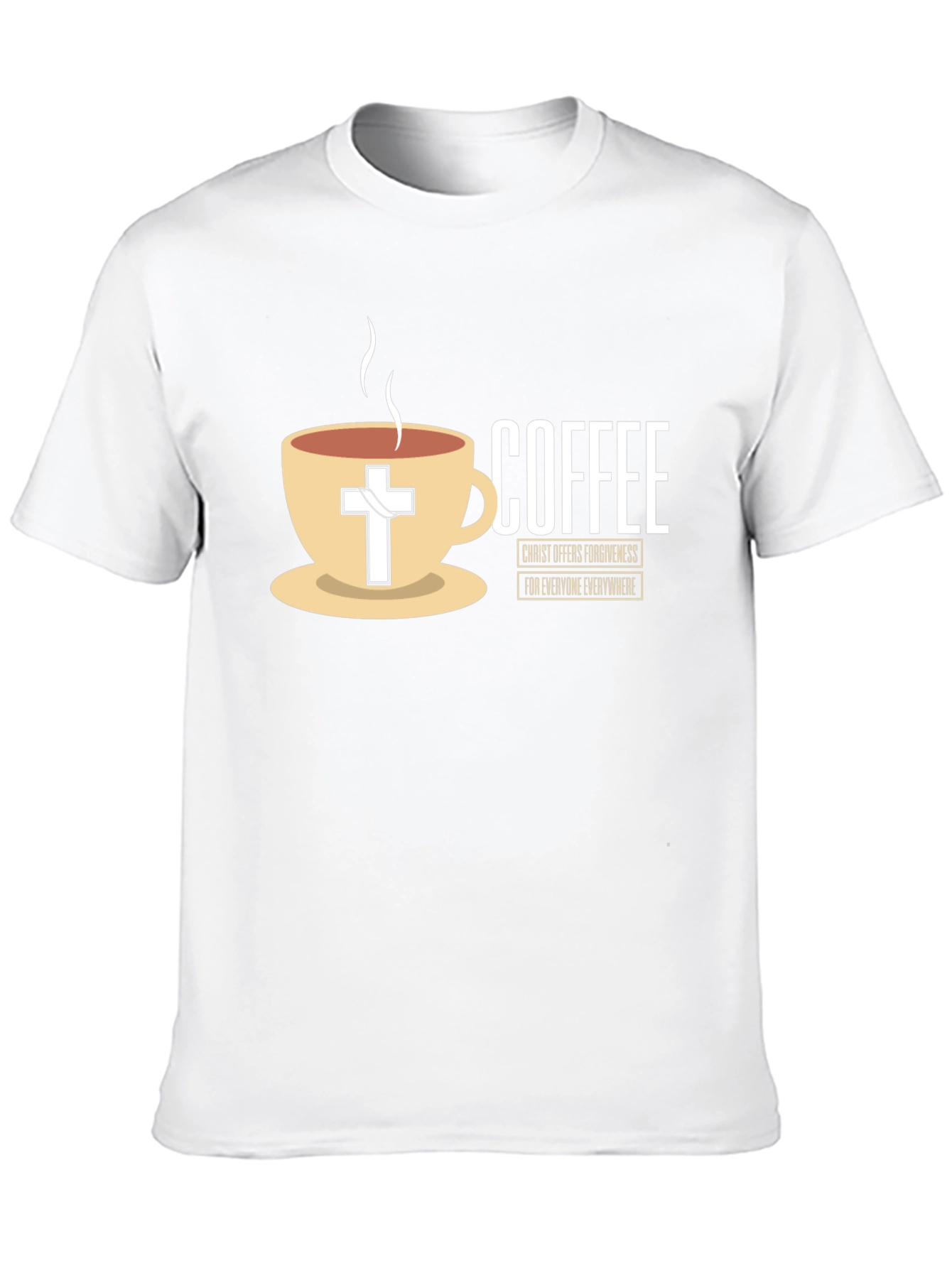 Coffee and Christ Black T-Shirt