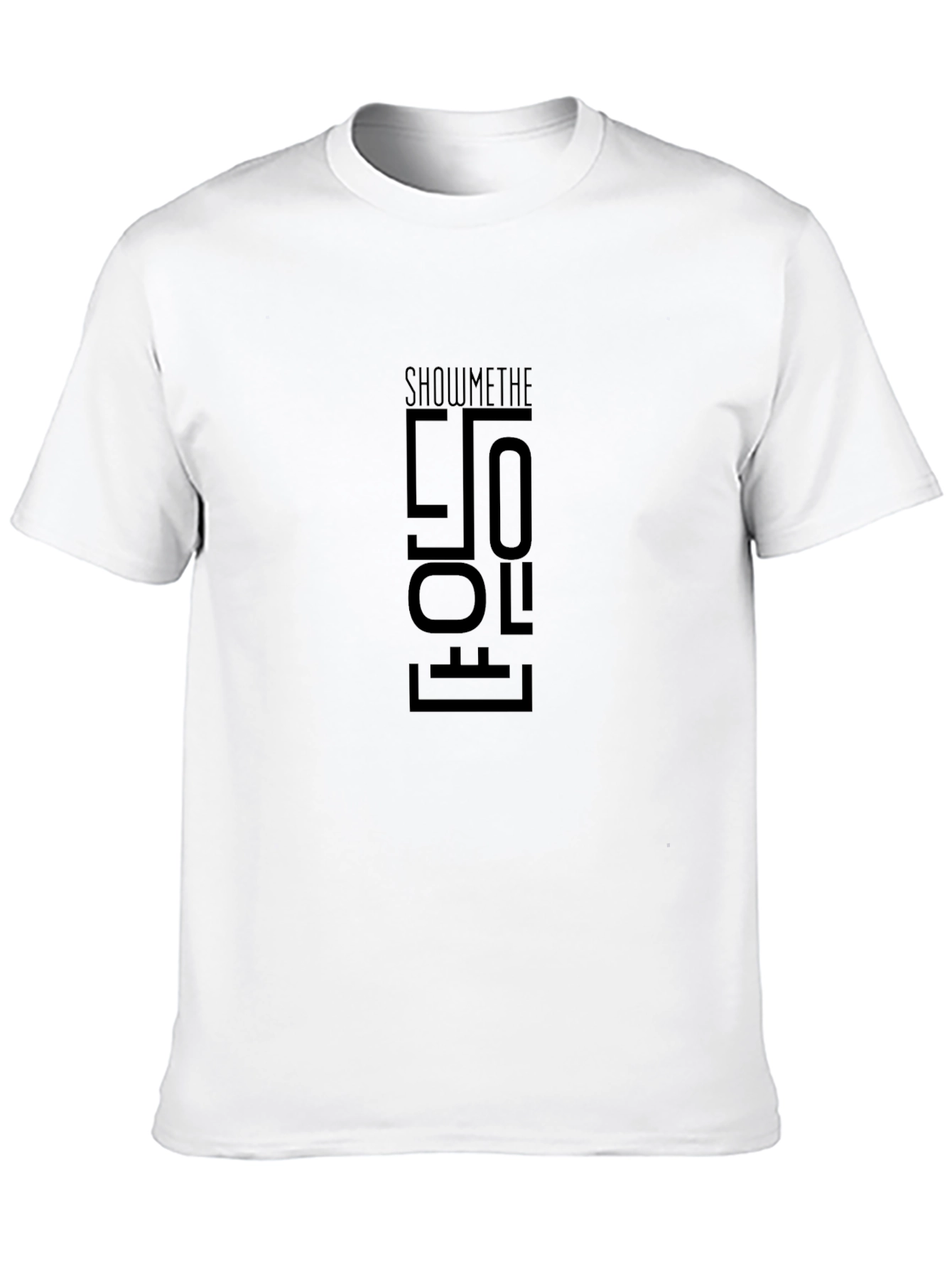 Show Me The Logo Black T-Shirt