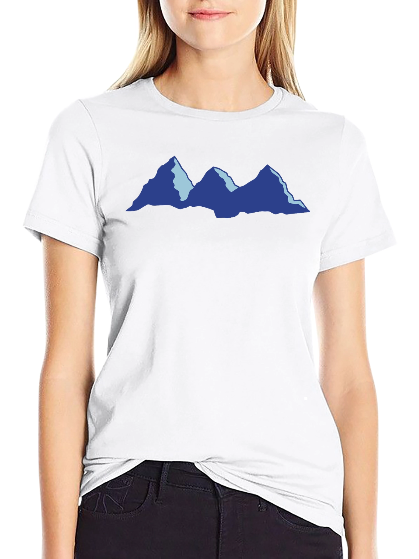 Mountain Peak Graphic Tee - Casual Comfort