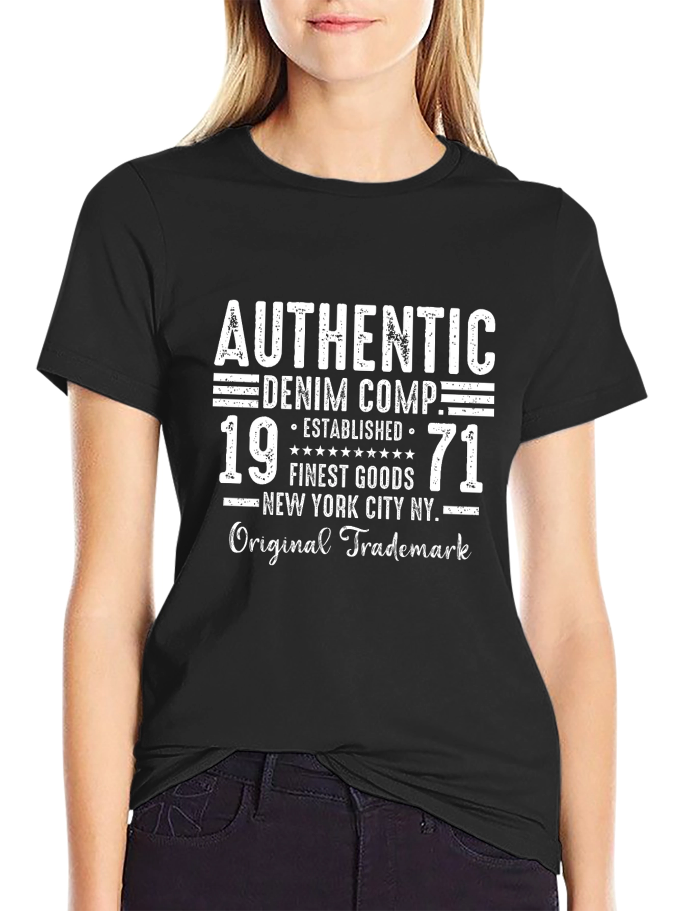 Authentic Denim Company 1971 Graphic T-Shirt