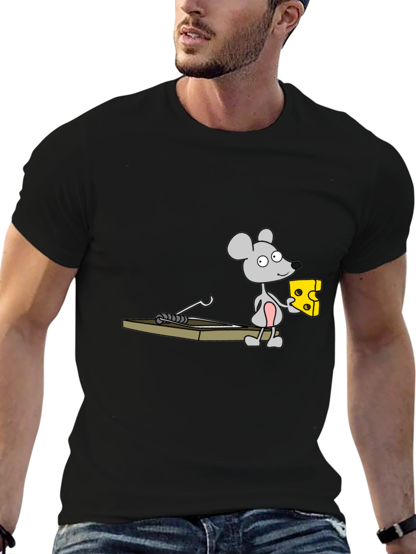 Cartoon Mouse Trap T-Shirt