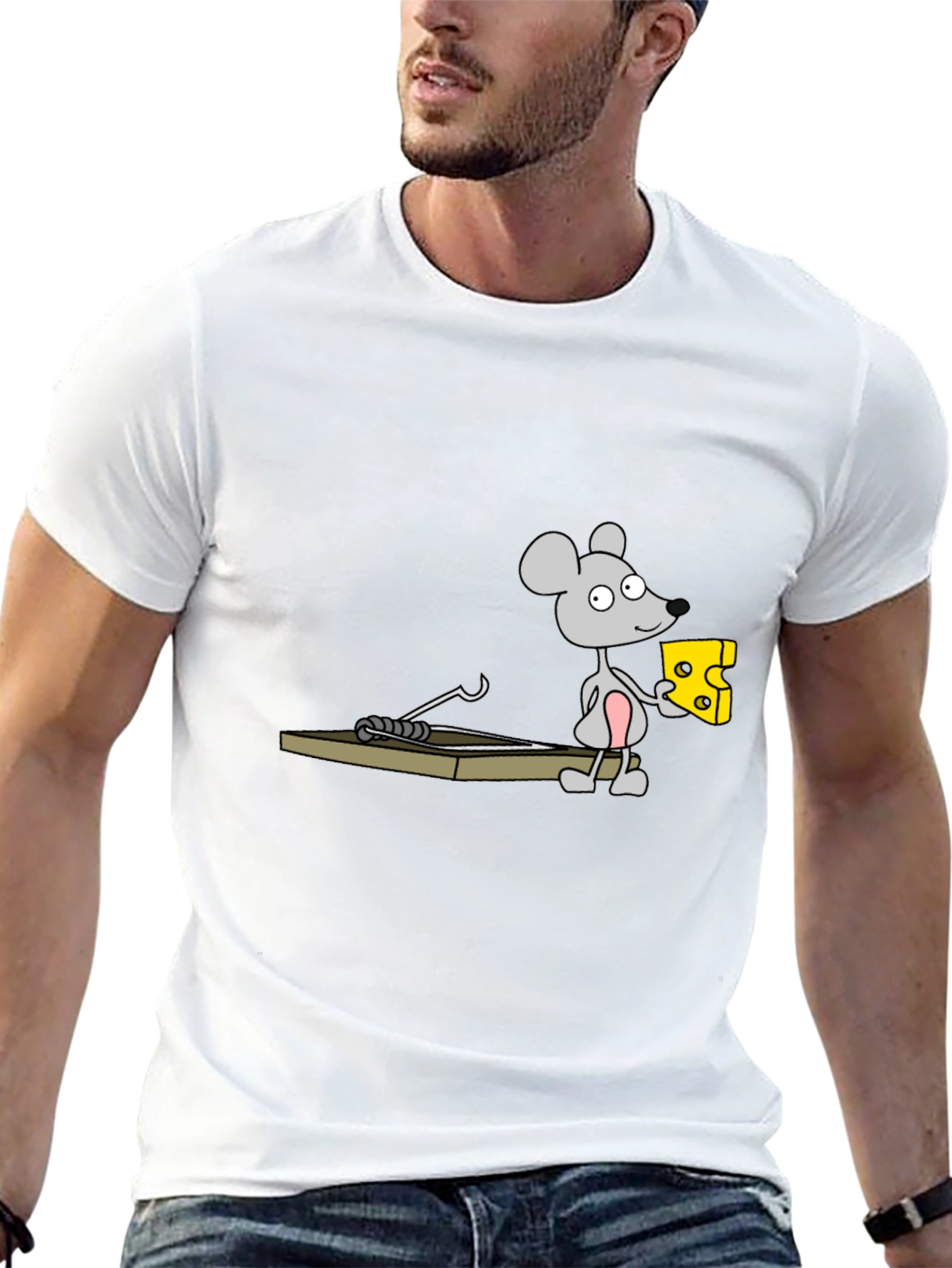 Cartoon Mouse Trap T-Shirt