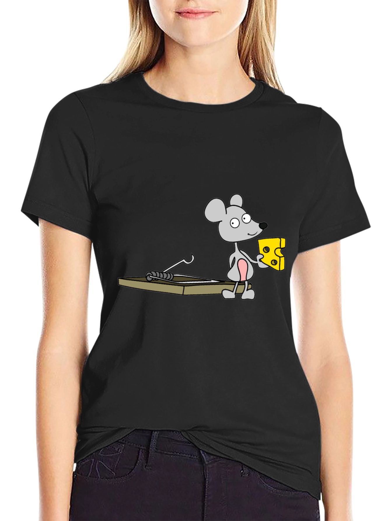 Cartoon Mouse Trap T-Shirt