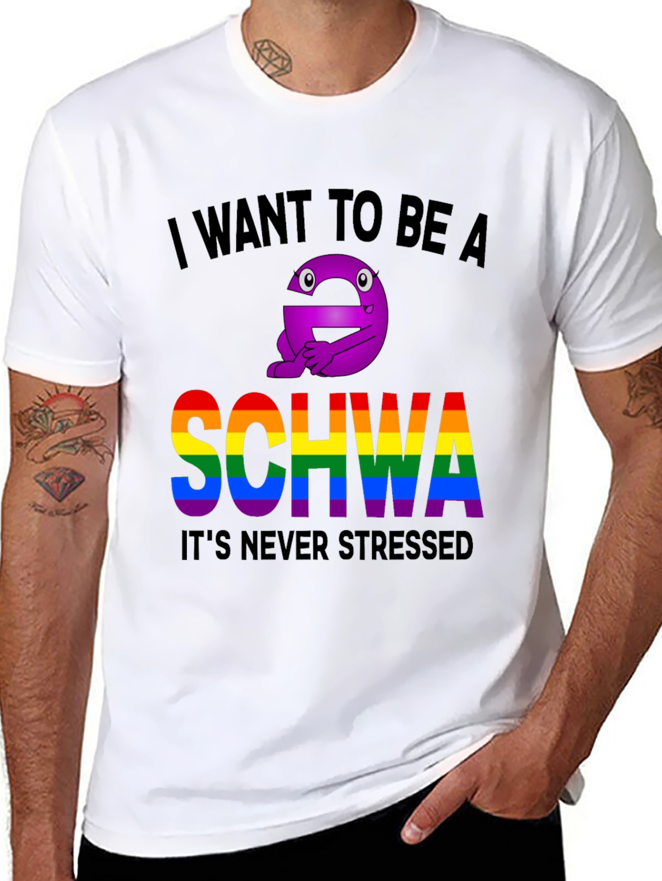 I Want To Be A Schwa T-Shirt