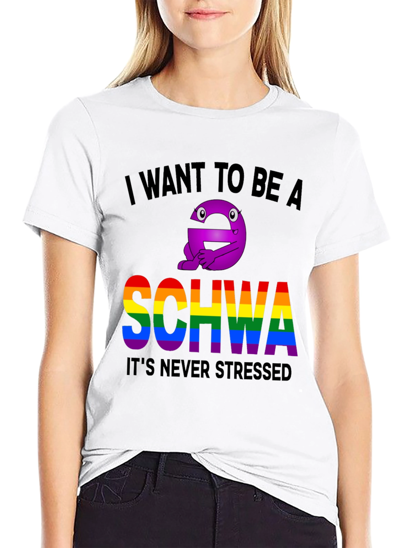 I Want To Be A Schwa T-Shirt