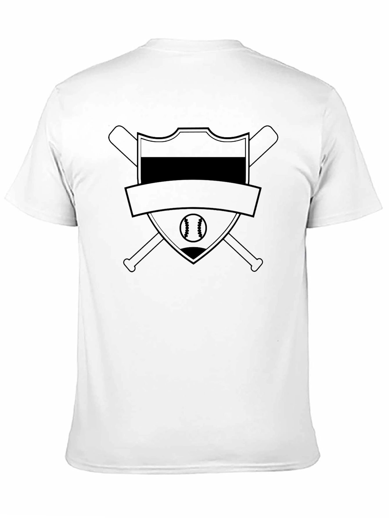 Baseball Shield Graphic T-Shirt