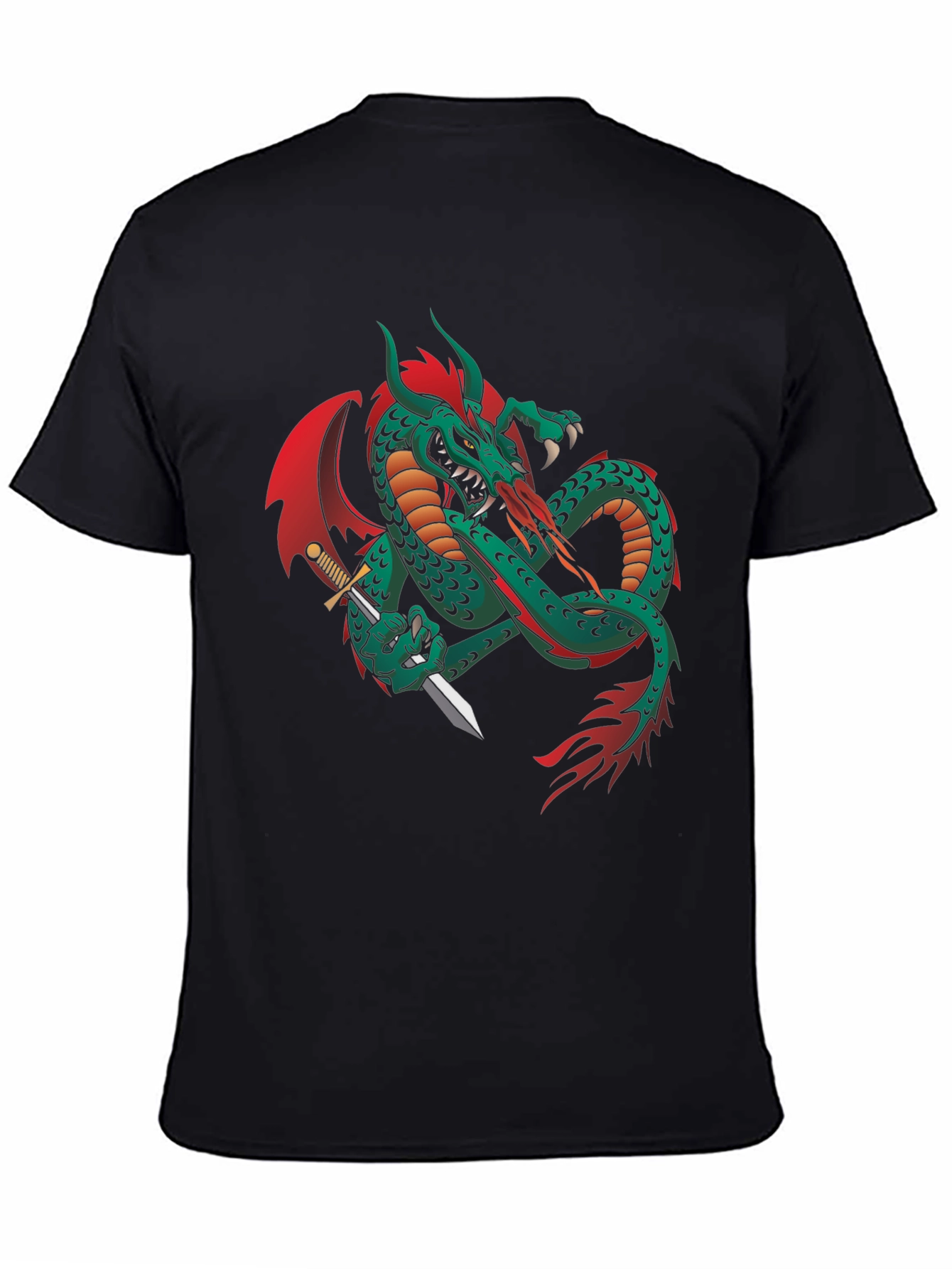 Dragon & Dagger Graphic T-Shirt